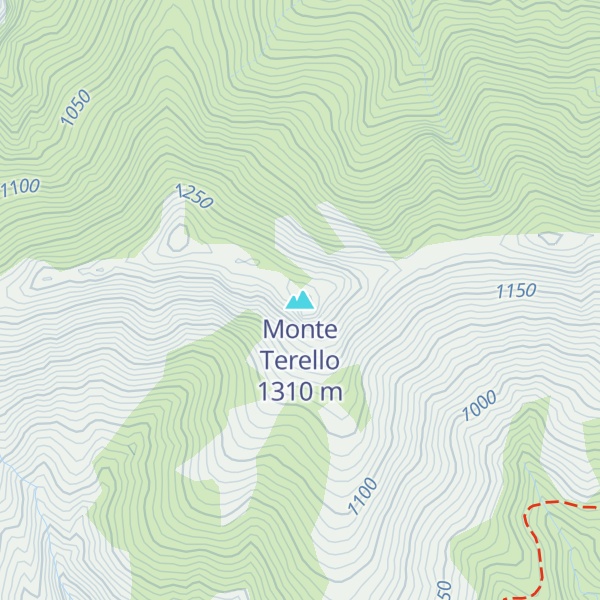 Map of Monte Terello