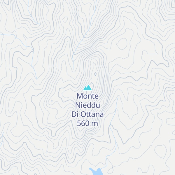 Map of Monte Nieddu Di Ottana