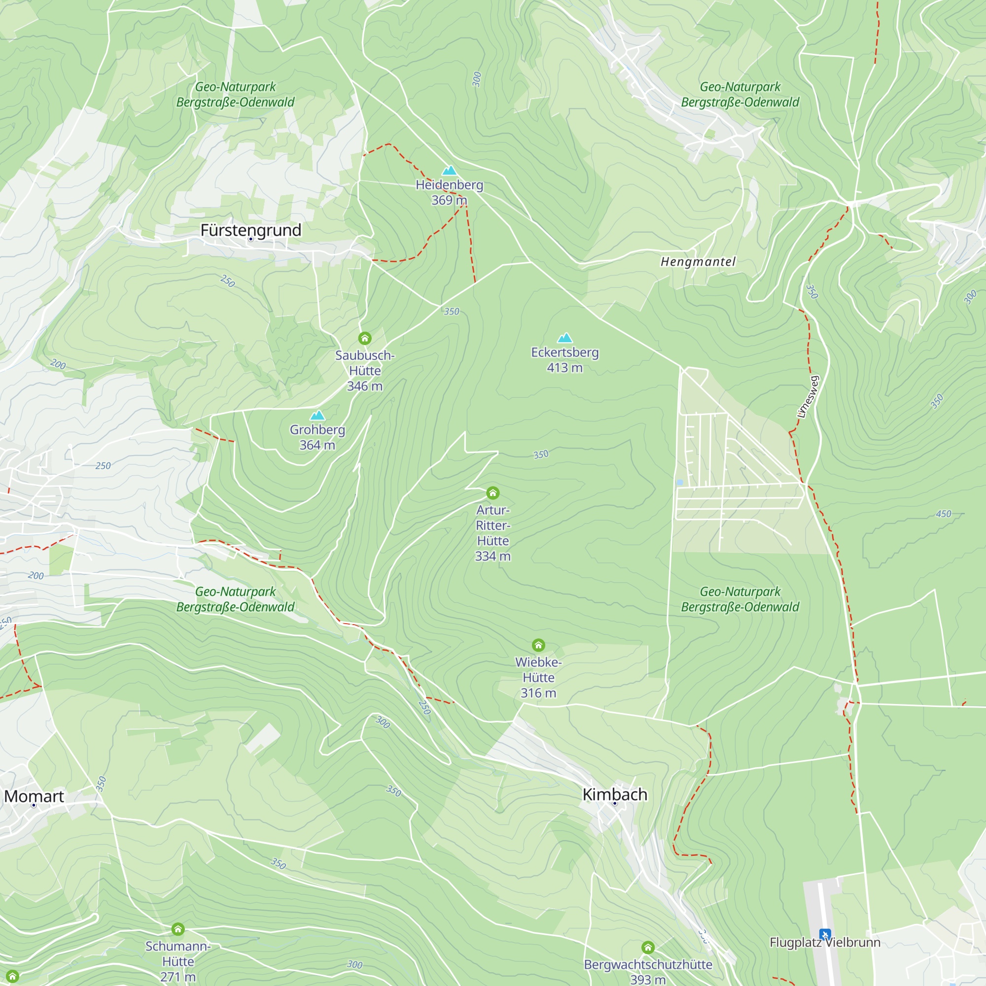 Artur-Ritter-Hütte map