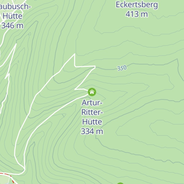 Map of Artur-Ritter-Hütte