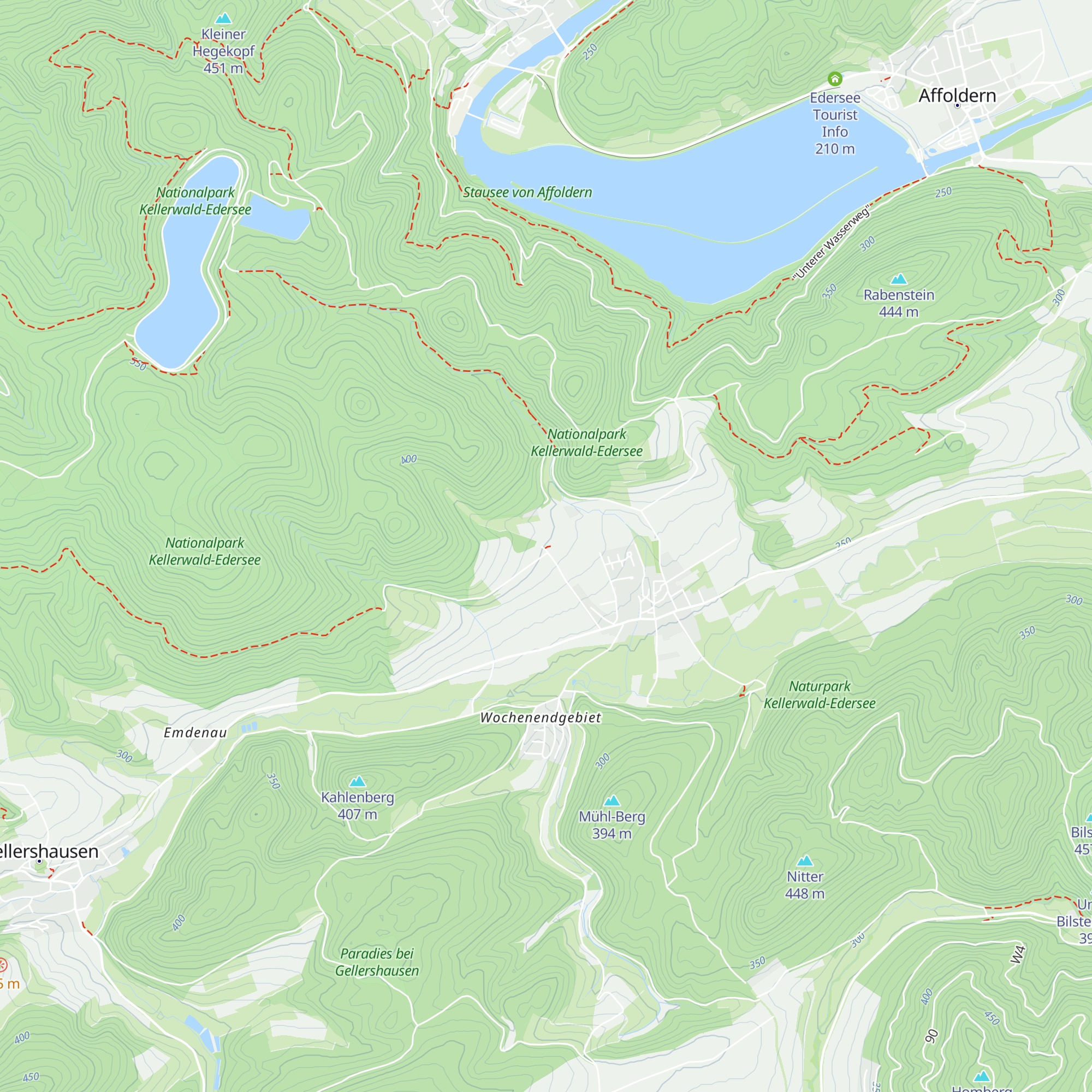 Trifthütte map