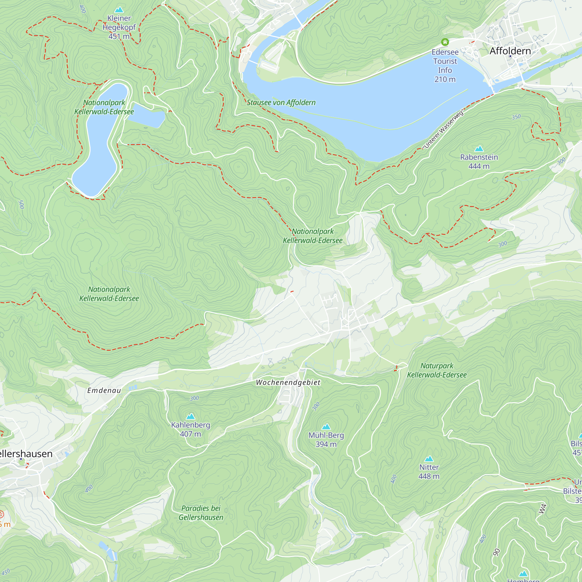 Trifthütte map