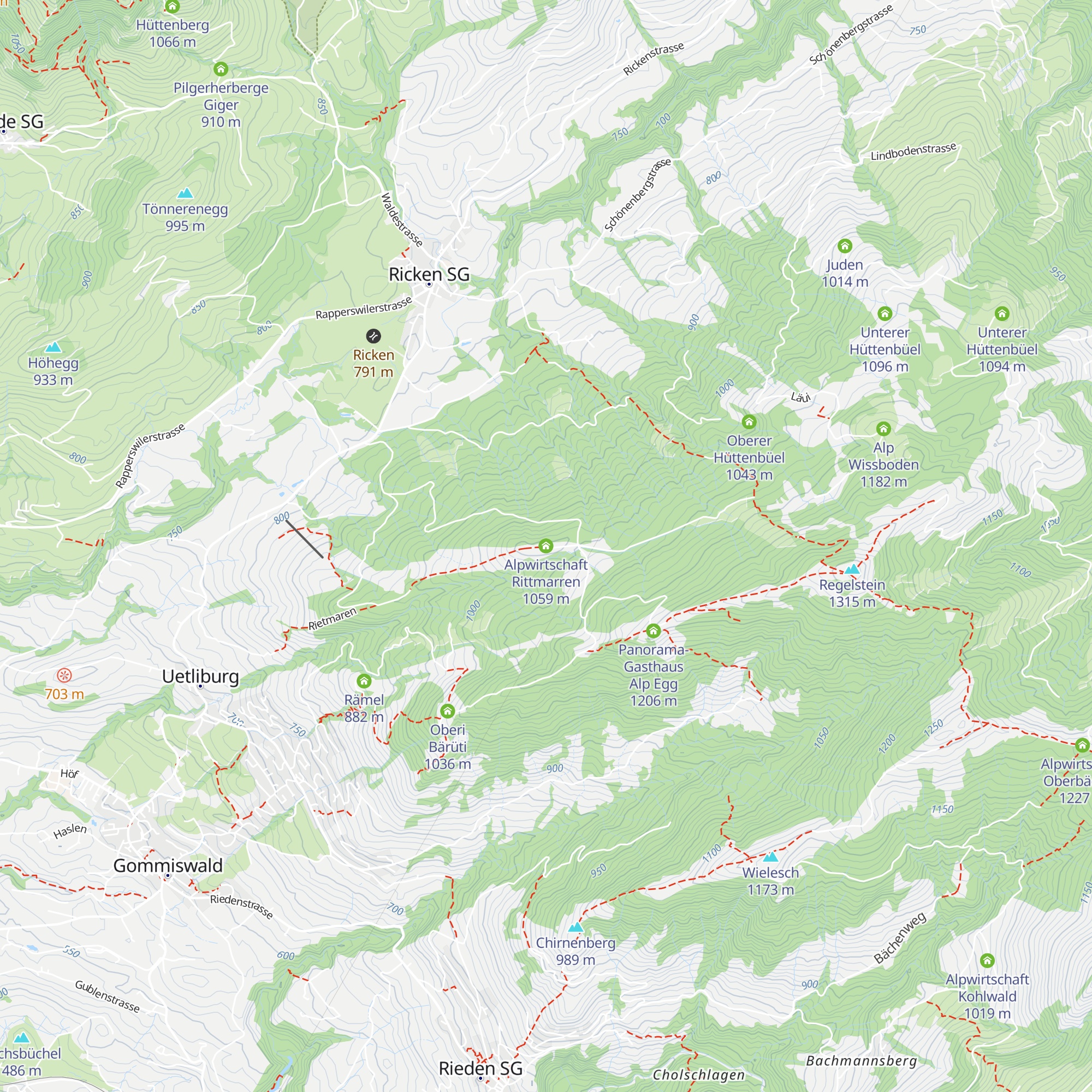 Alpwirtschaft Rittmarren map