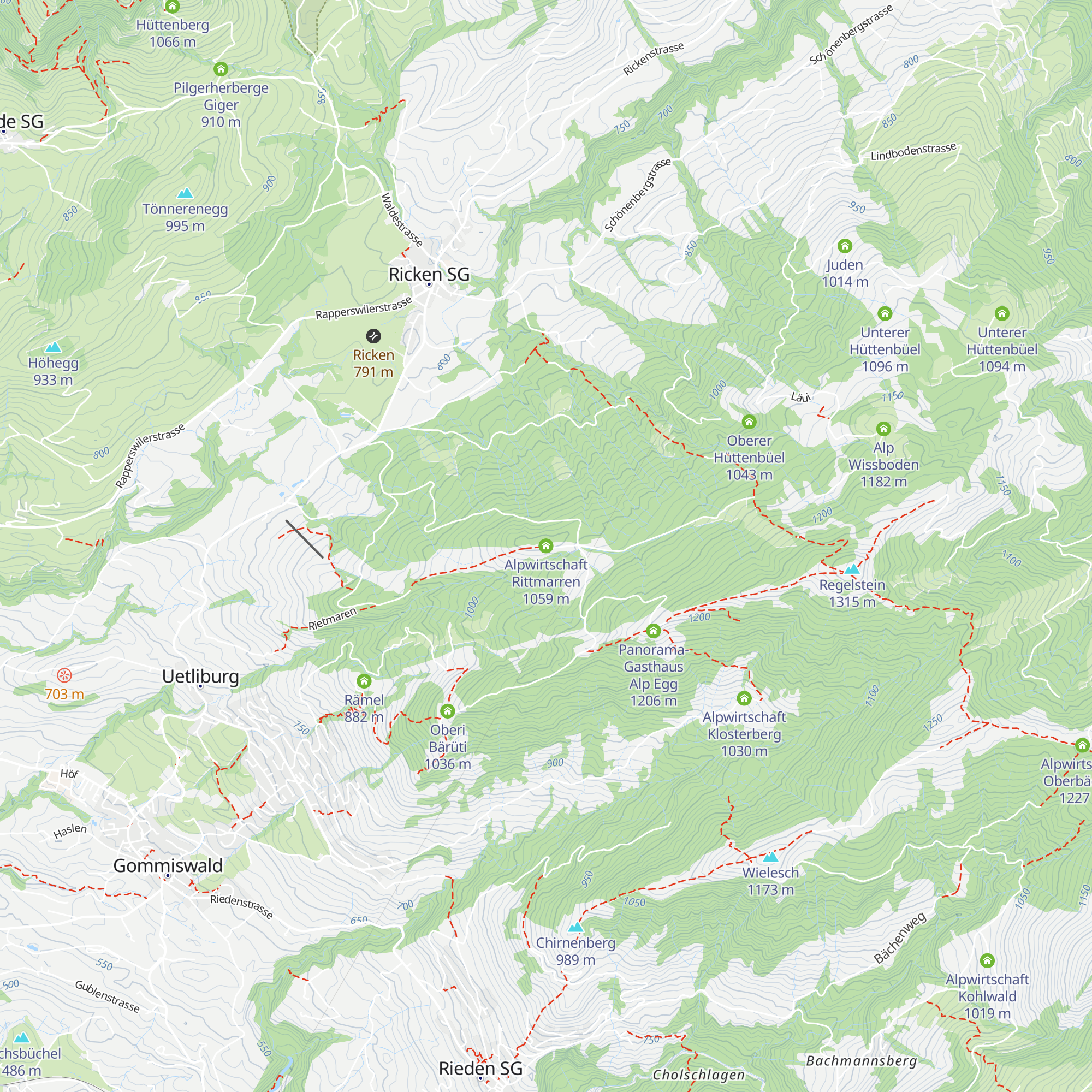 Alpwirtschaft Rittmarren map