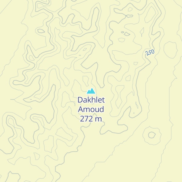 Map of Dakhlet Amoud
