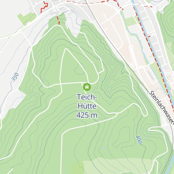 Map of Teich-Hütte