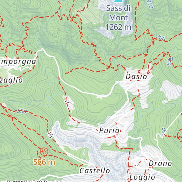 Map of stalla Mariani