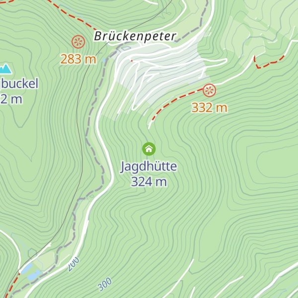 Map of Jagdhütte