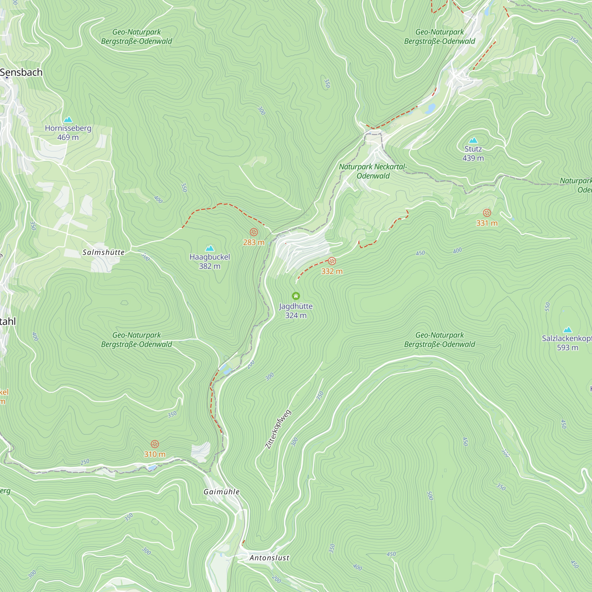Jagdhütte map