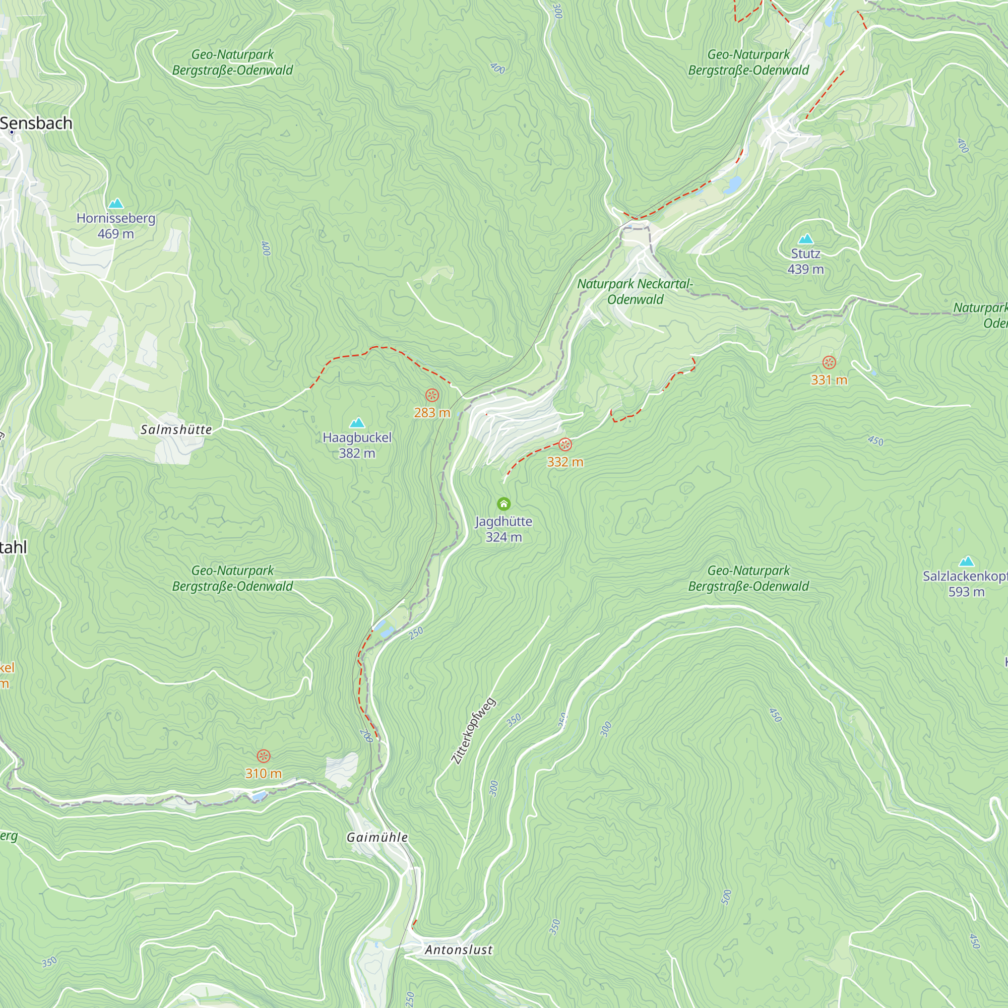 Jagdhütte map