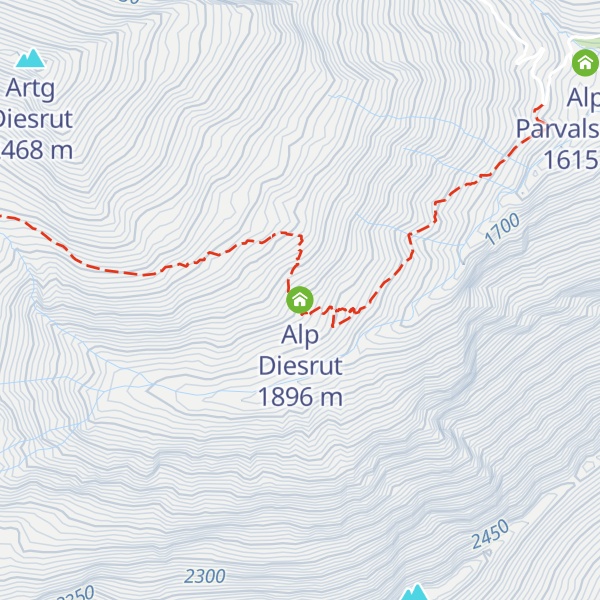 Map of Alp Diesrut
