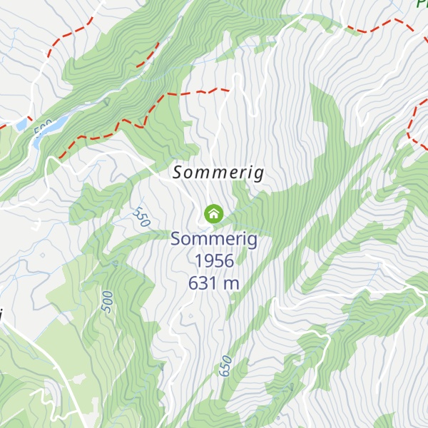 Map of Sommerig 1956