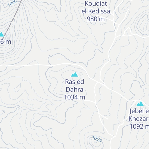 Map of Ras ed Dahra