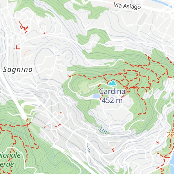 Map of Villa Casati