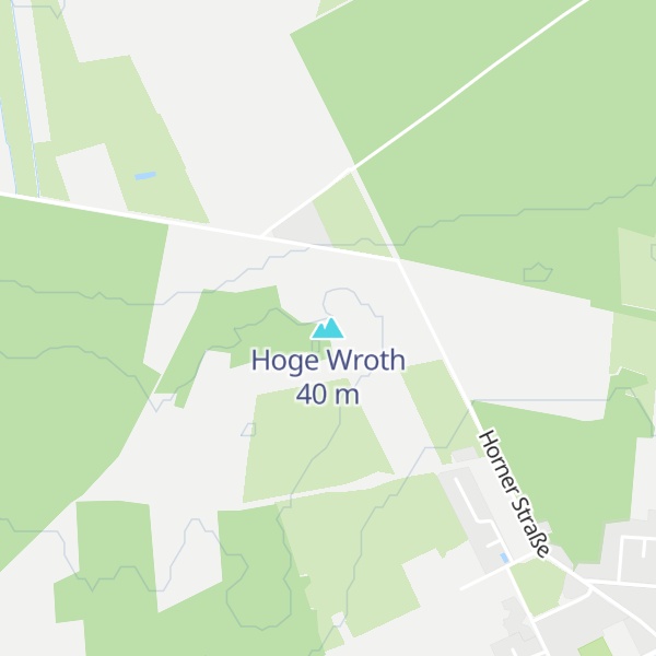 Map of Hoge Wroth