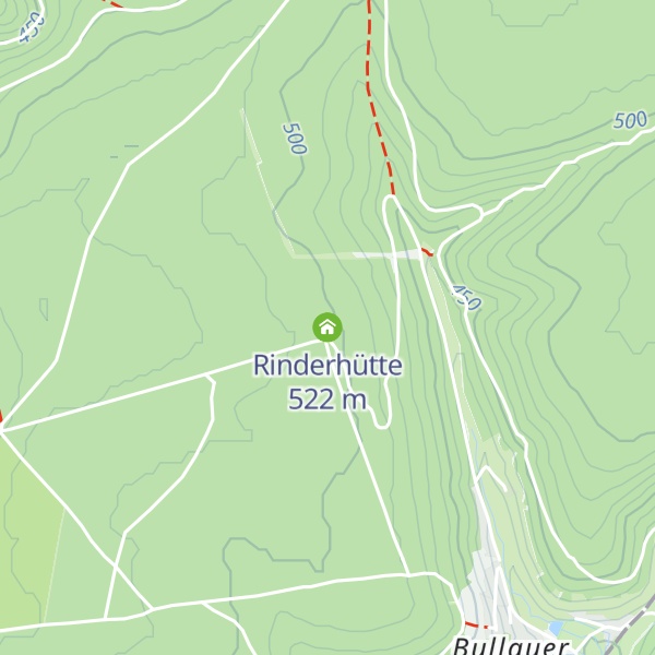 Map of Rinderhütte