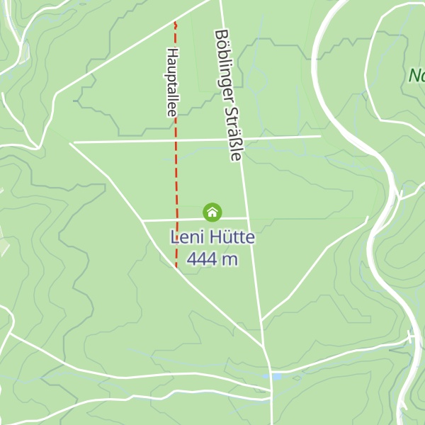 Map of Leni Hütte
