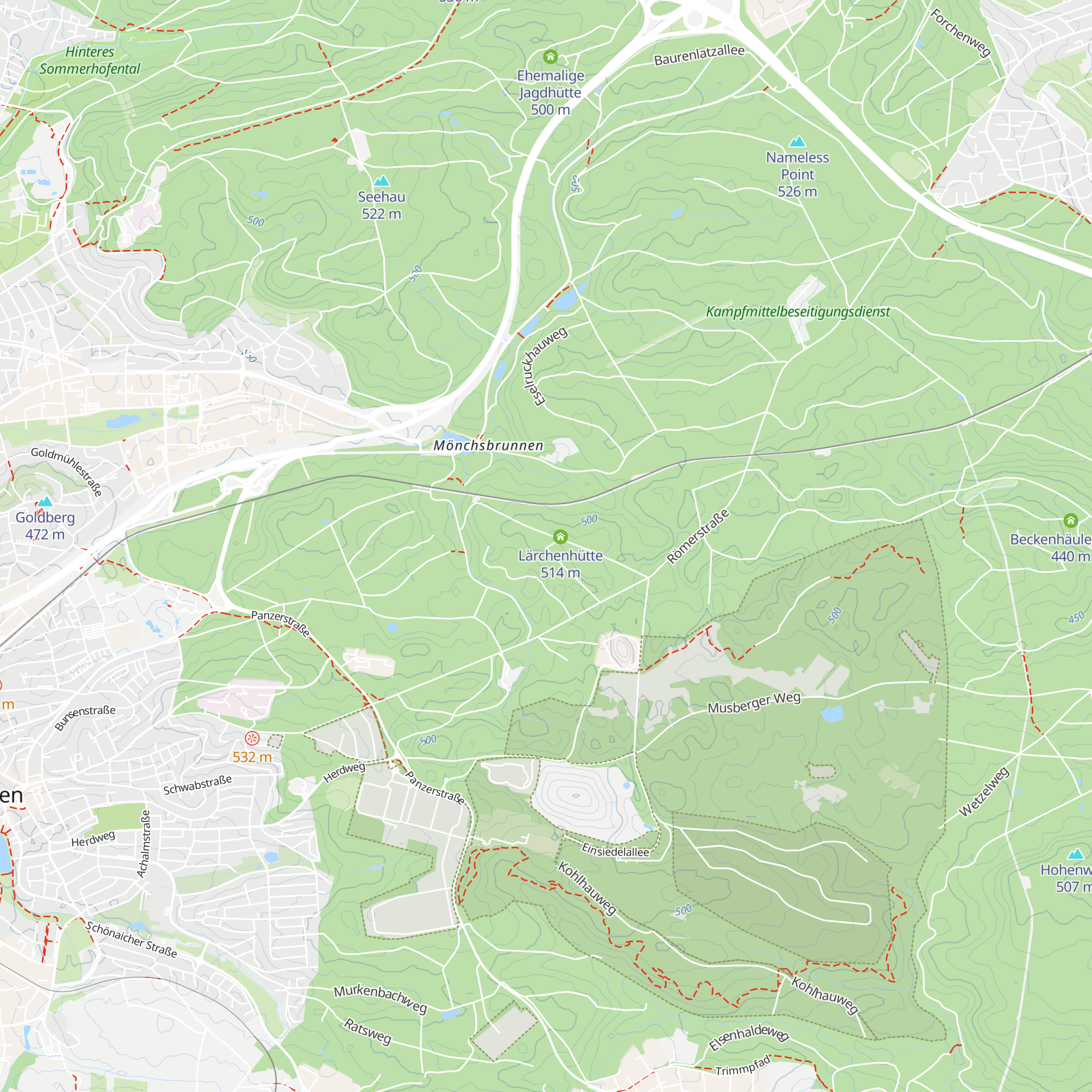 Gifthütte map