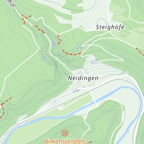 Map of Fallhütte