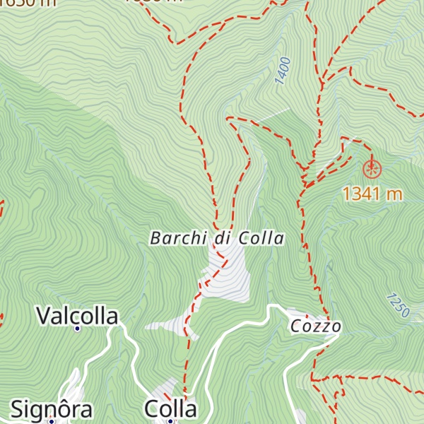 Map of Rifugio Comunale