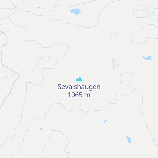 Map of Sevalshaugen