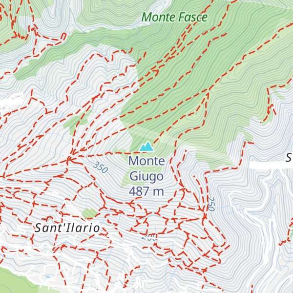 Map of Monte Giugo