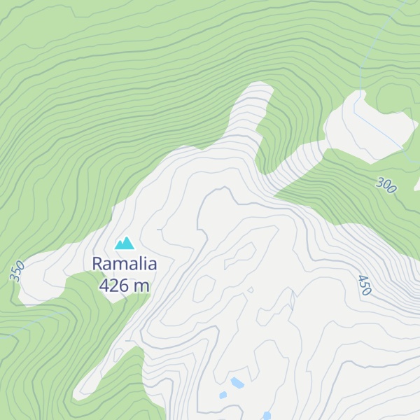 Map of Belsvikslætta