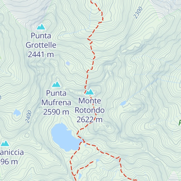 Map of Abri Helbronner