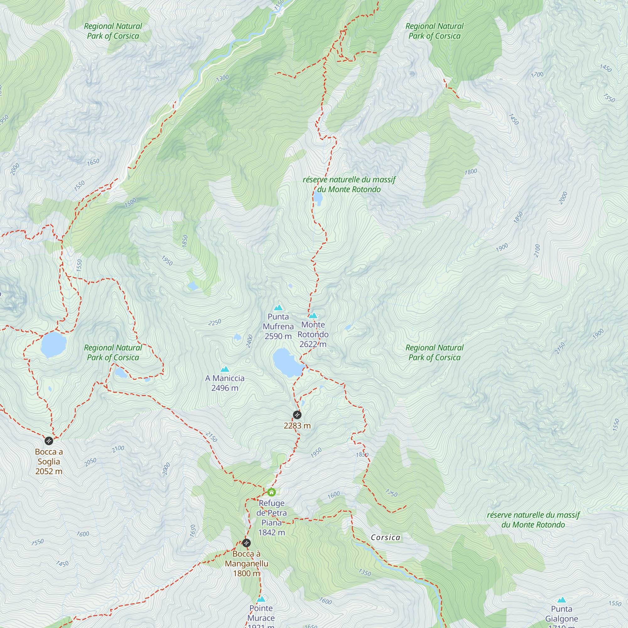 Abri Helbronner map