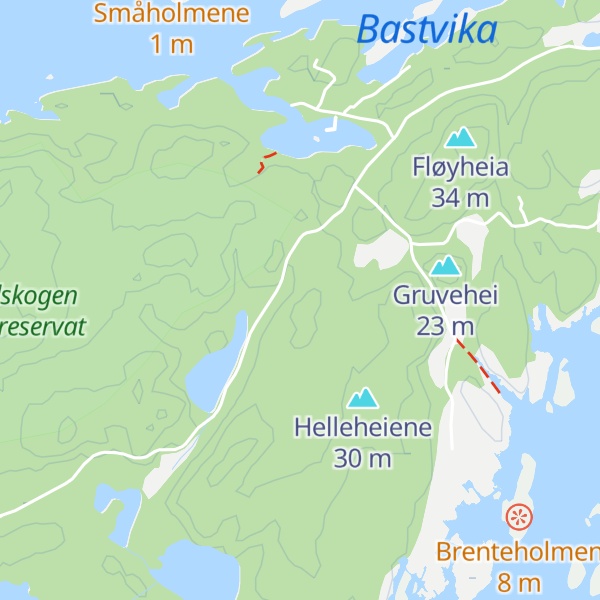 Map of Brenthei