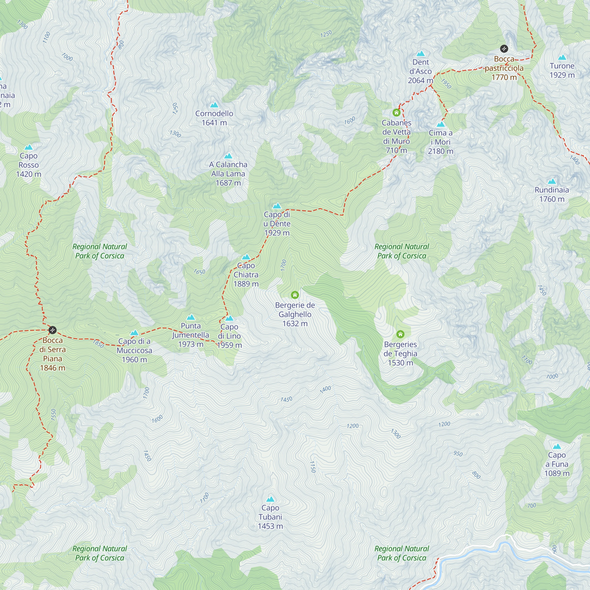 Bergerie de Galghello map