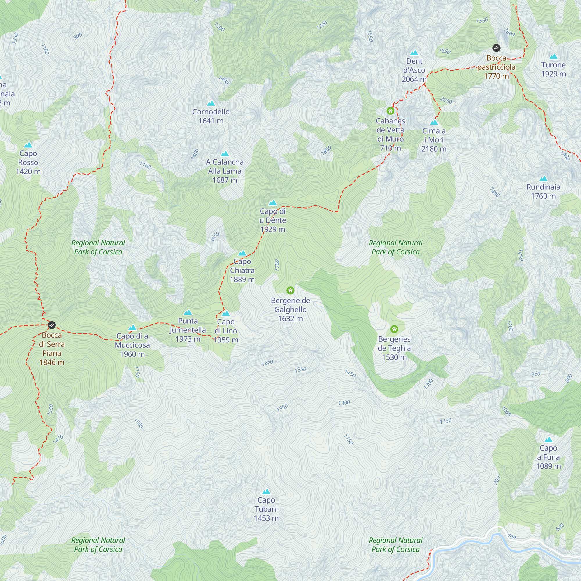Bergerie de Galghello map