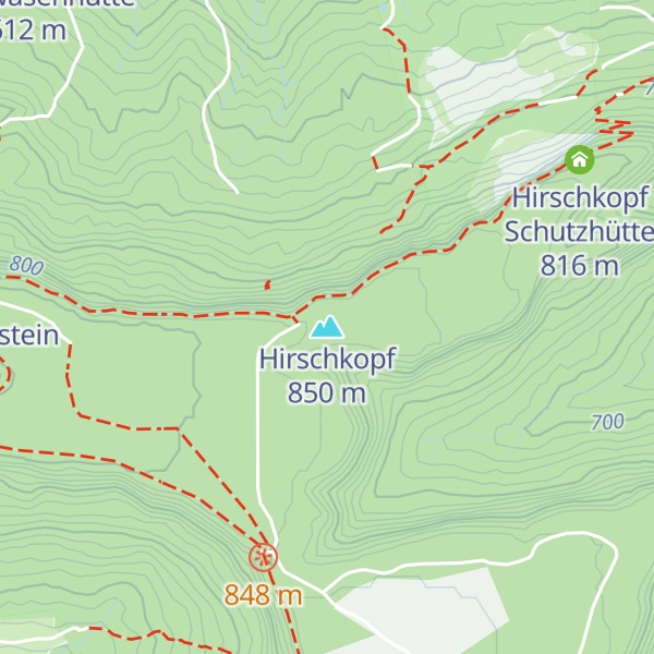 Map of Hirschkopf