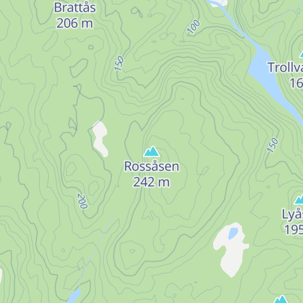 Map of Rossåsen