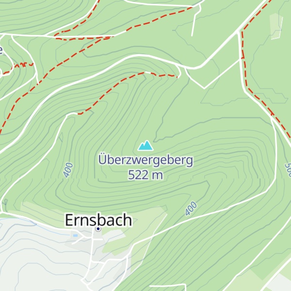 Map of Überzwergeberg
