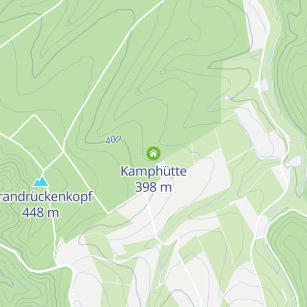 Map of Kamphütte
