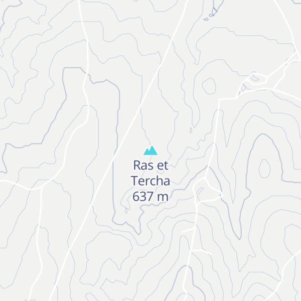 Map of Ras et Tercha