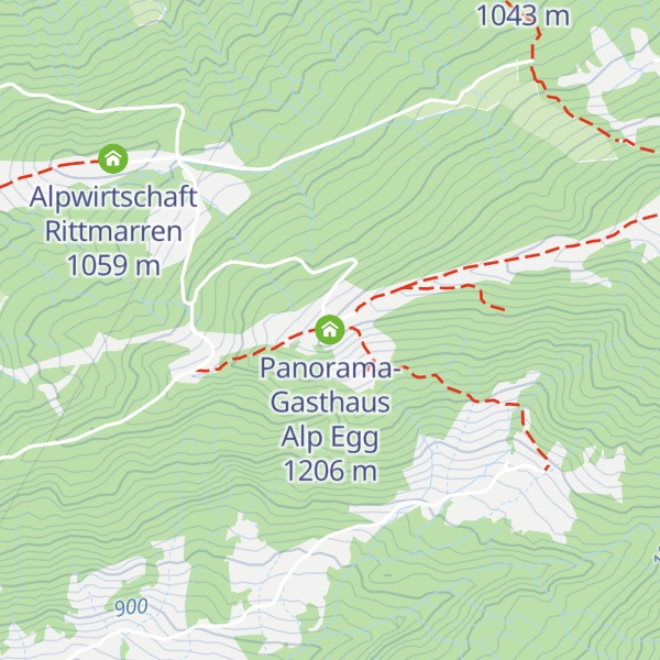 Map of Panorama-Gasthaus Alp Egg