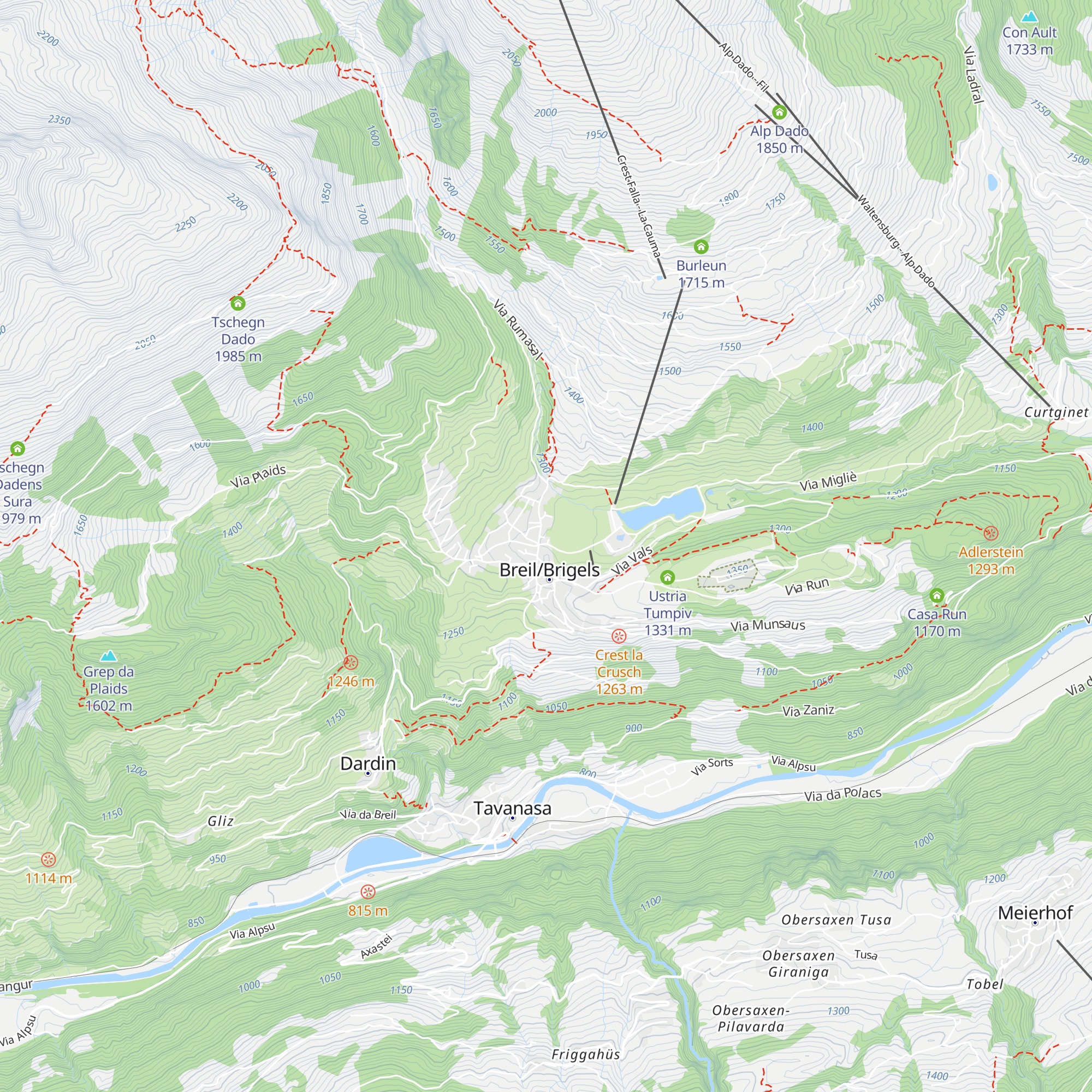 Pizzeria Vincenz map