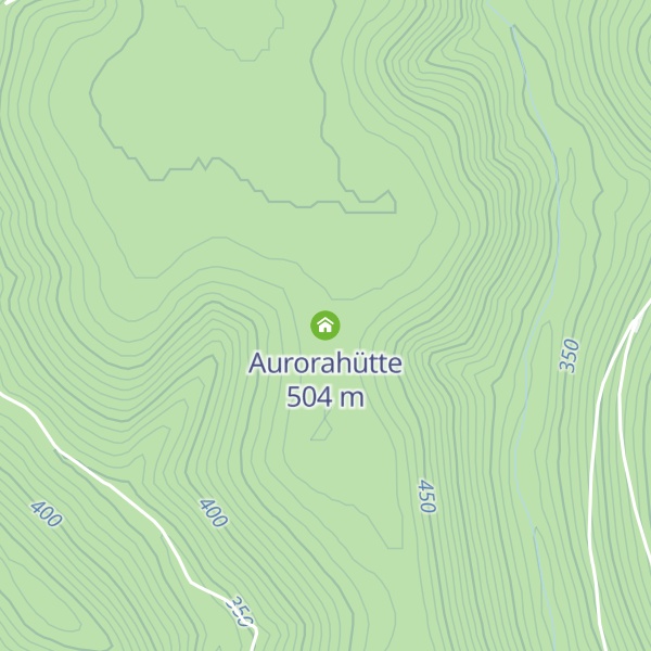 Map of Aurorahütte