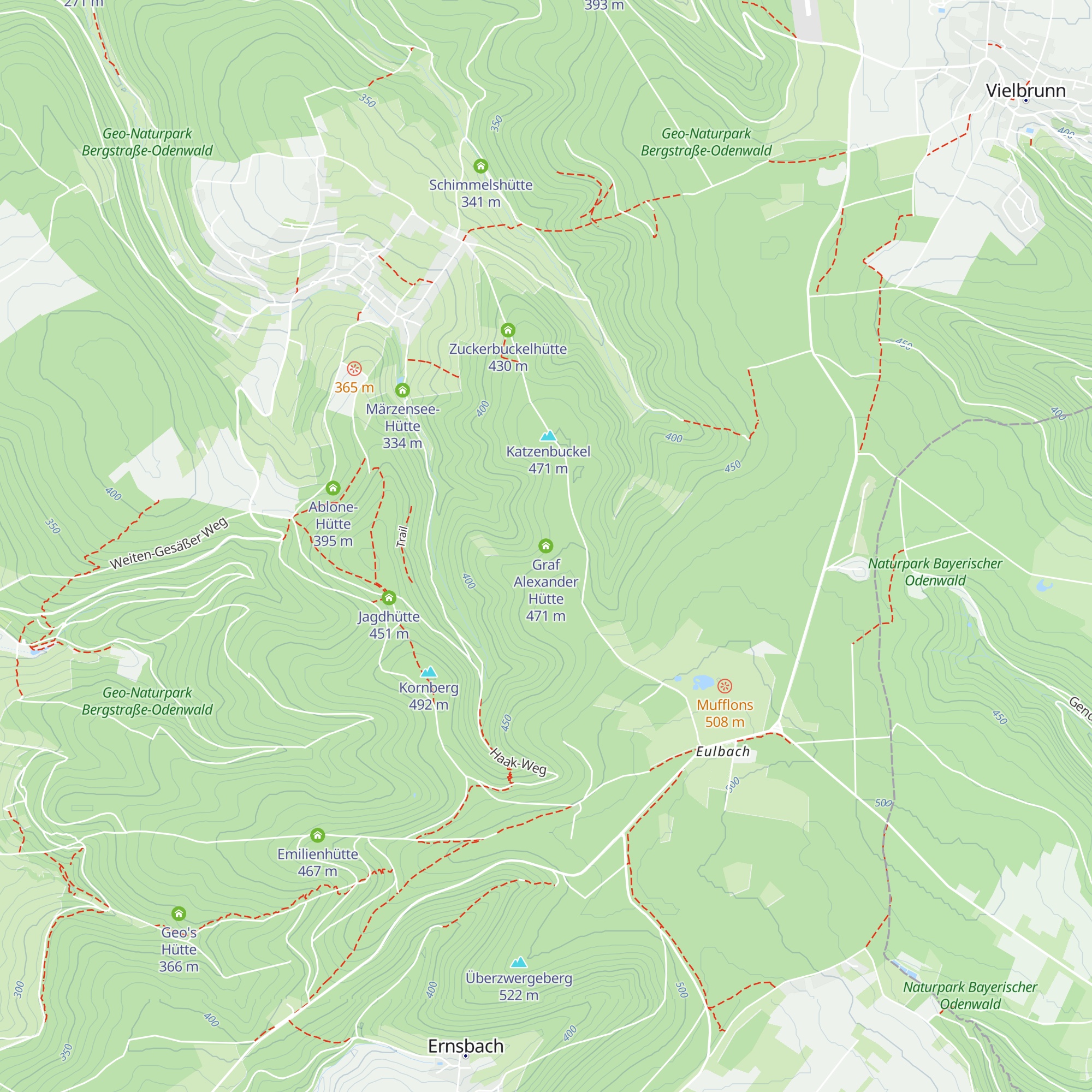 Graf Alexander Hütte map