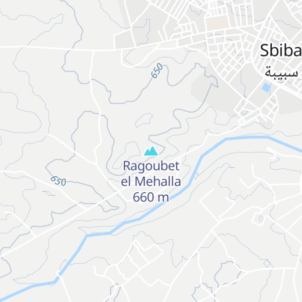 Map of Ragoubet el Mehalla