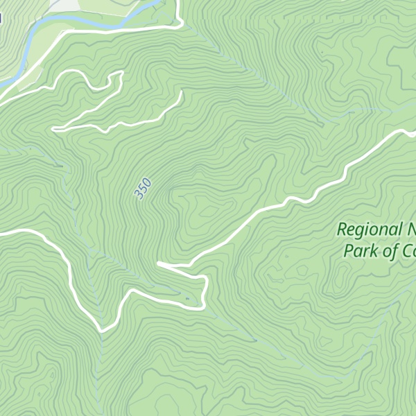 Map of Punta di Silvarecciu