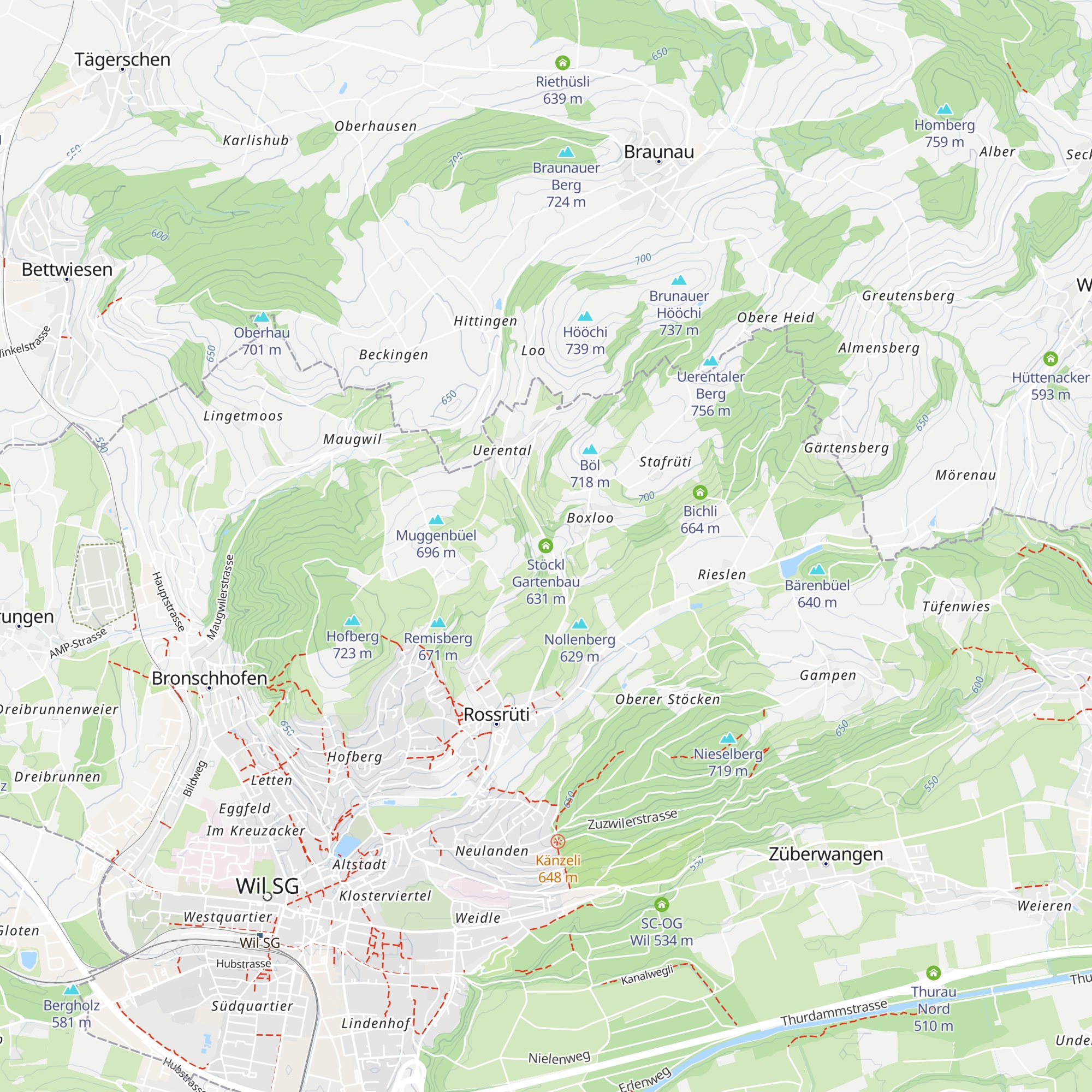 Stöckl Gartenbau map