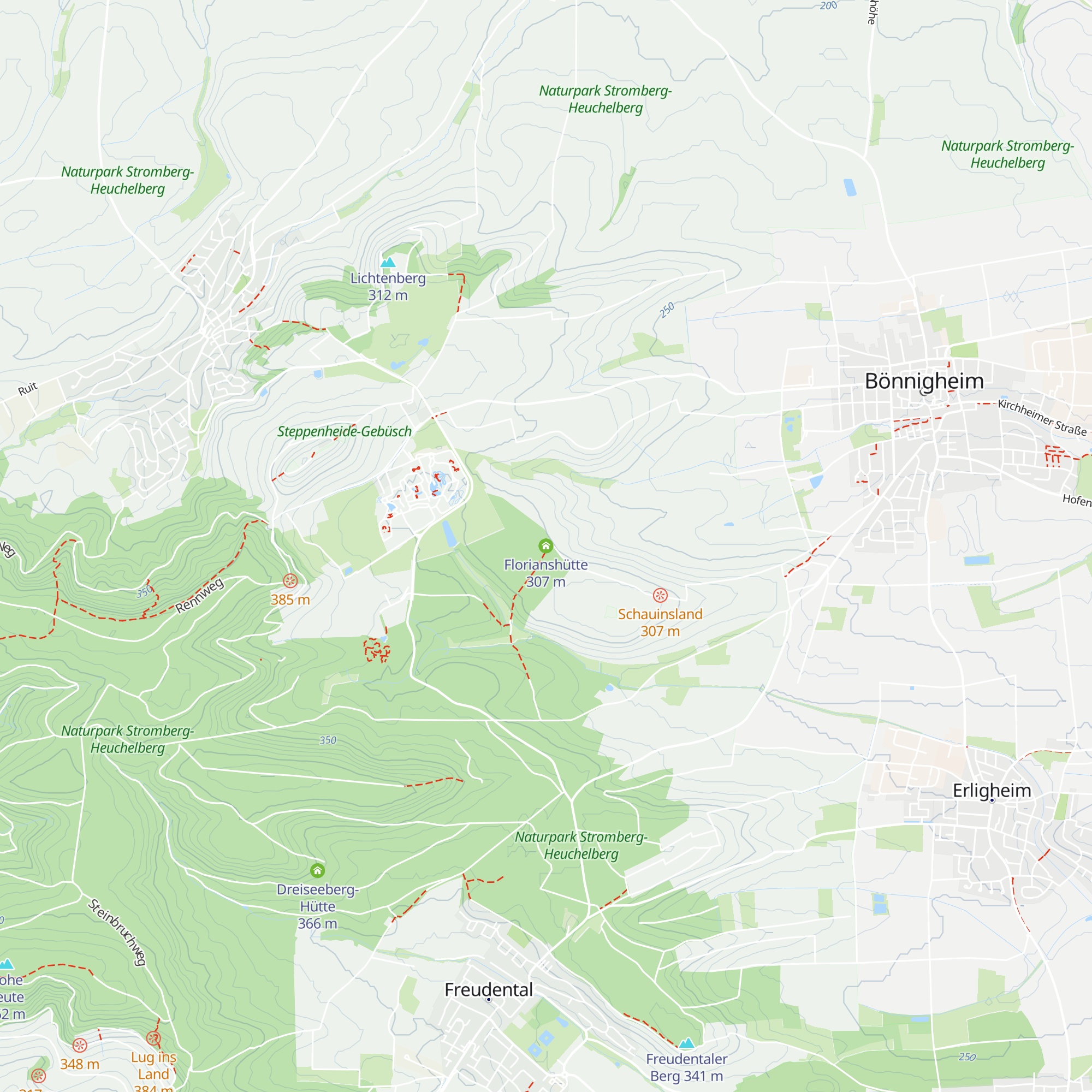 Florianshütte map