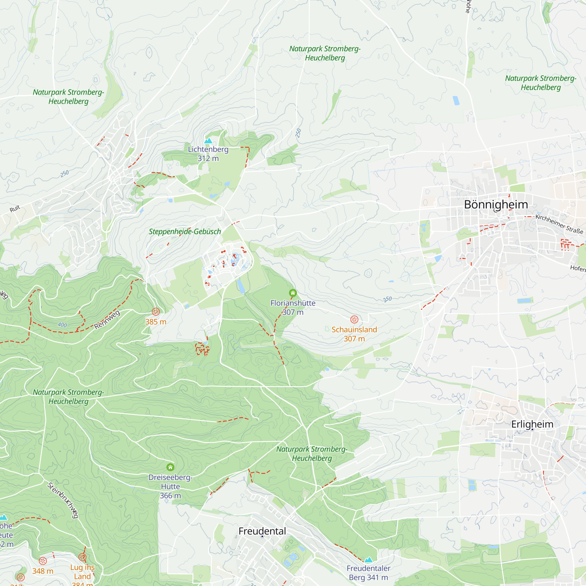 Florianshütte map