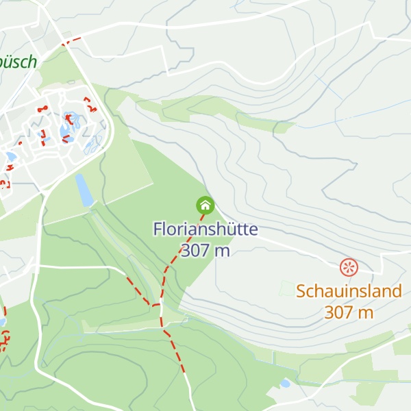 Map of Florianshütte