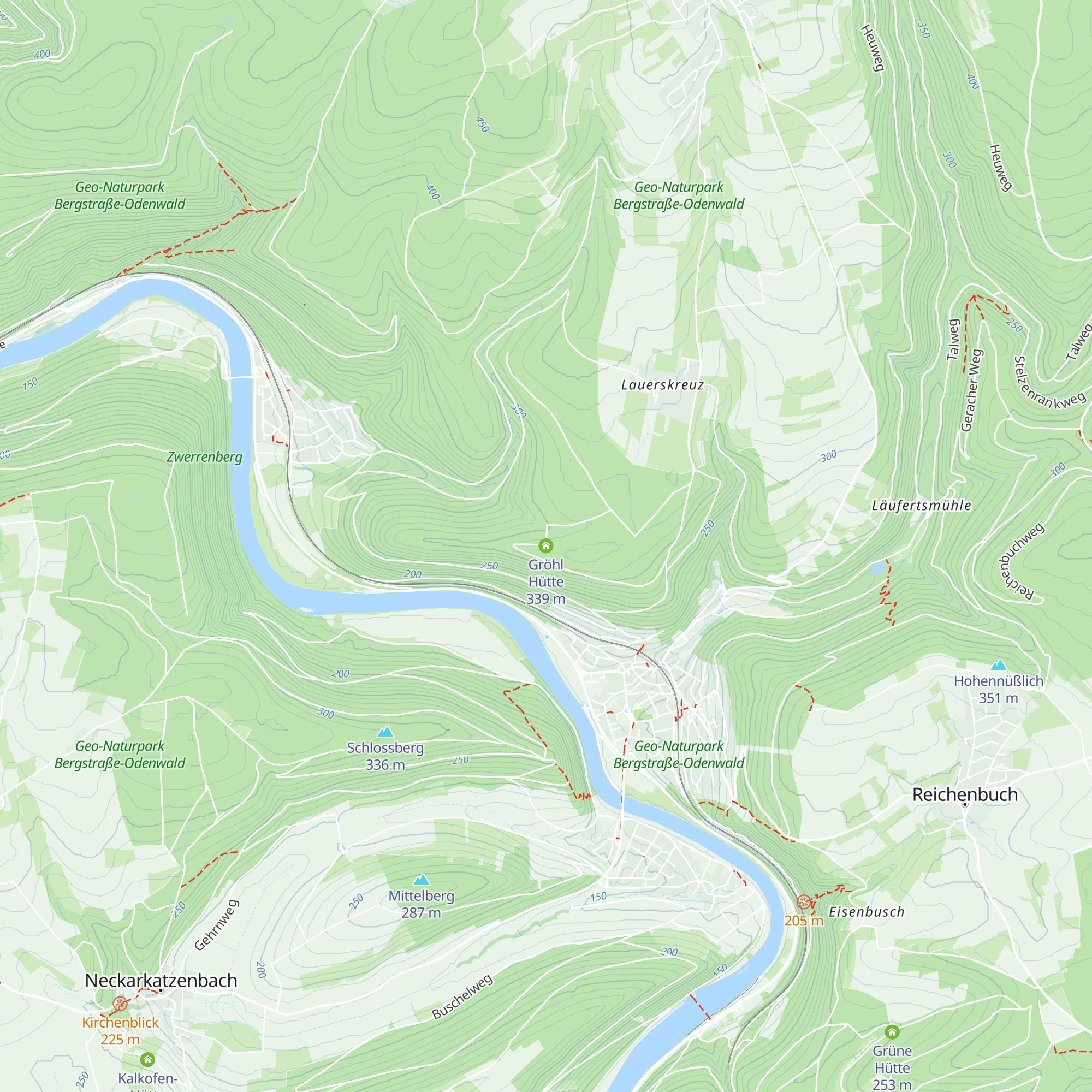 Gröhl Hütte map