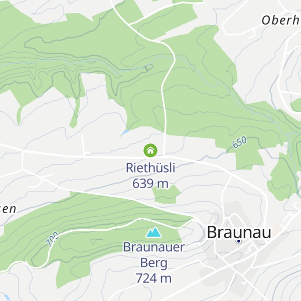 Map of Riethüsli