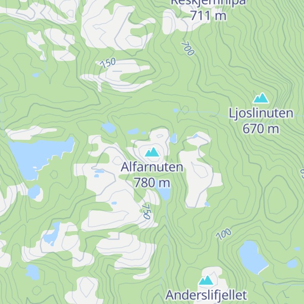 Map of Alfarnuten